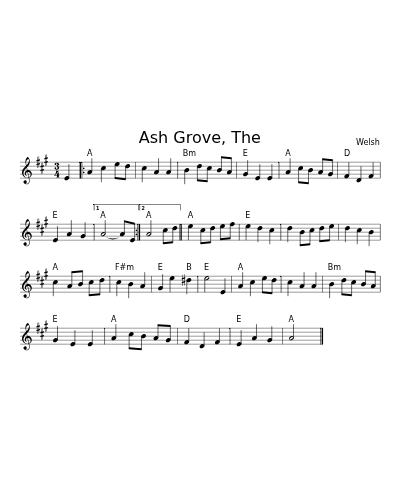 Ash Grove, The (Rj Allwaltz)
