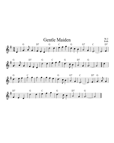 Gentle maiden (Rj Allwaltz)