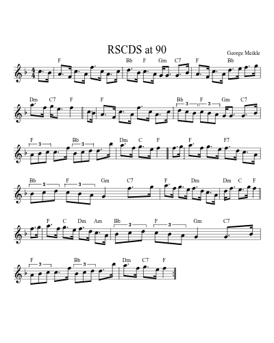 How to Play RSCDS at 90 by George Meikle — Free Sheet Music & Tutorial ...