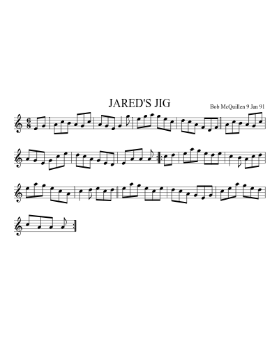 JARED'S JIG