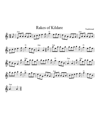 Rakes of Kildare (Version 2) preview