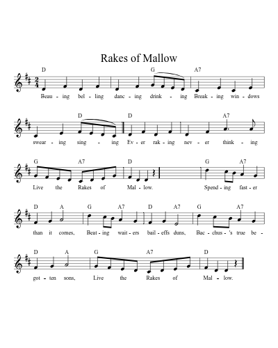 Rakes of Mallow (Version 5)