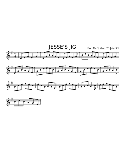 JESSE'S JIG