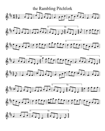 The Rambling Pitchfork (Version 5)