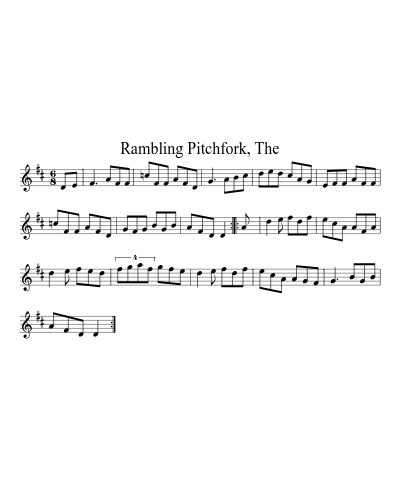 Rambling Pitchfork, The (Version 3)