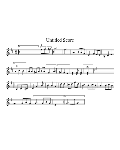 the Ranger Waltz sheet music preview