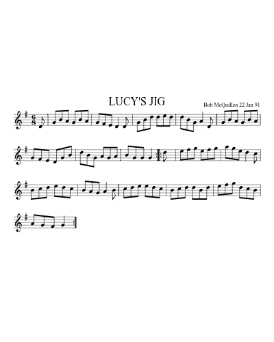 LUCY'S JIG