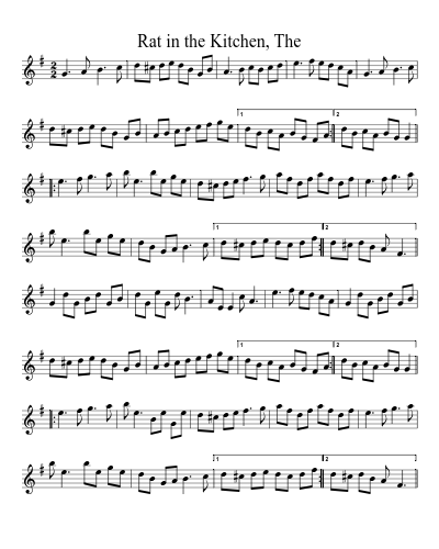 Rat in the Kitchen, The (Version 2)