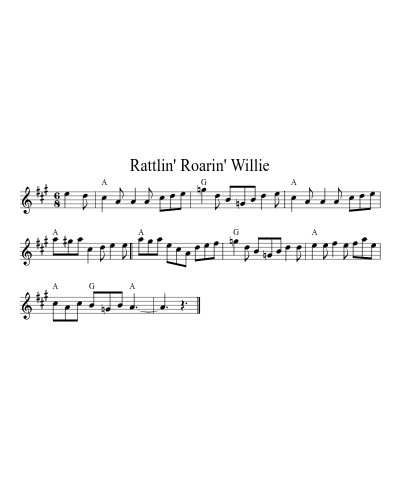 Rattlin' Roarin' Willie
