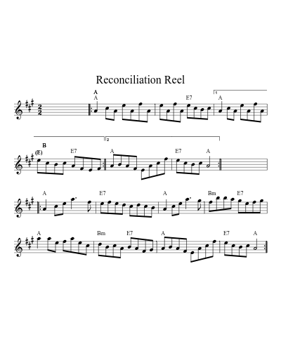 Reconciliation Reel (Version 3)