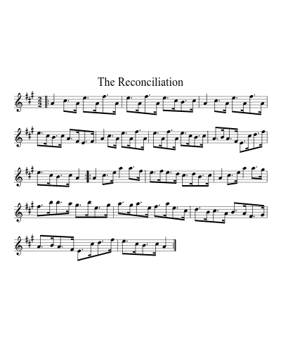 Reconciliation Reel (Version 4)