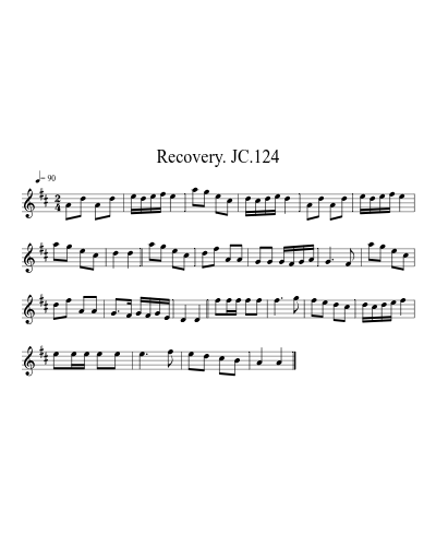 Recovery. JC.124 preview