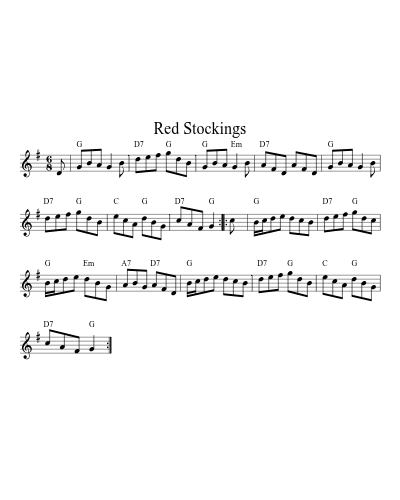 Red Stockings (Version 2)