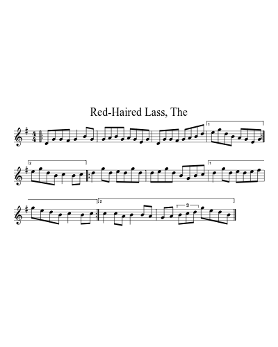 Red-Haired Lass, The (Version 5)