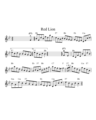 Red Lion (Version 5)