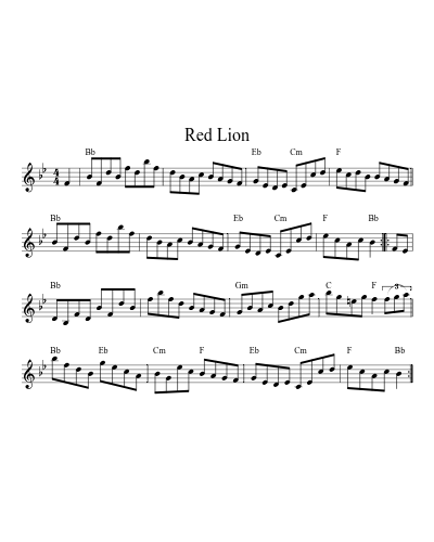 Red Lion (Version 7)