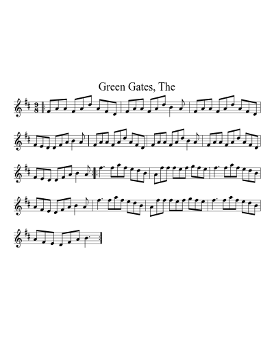 Green Gates, The (Version 5)