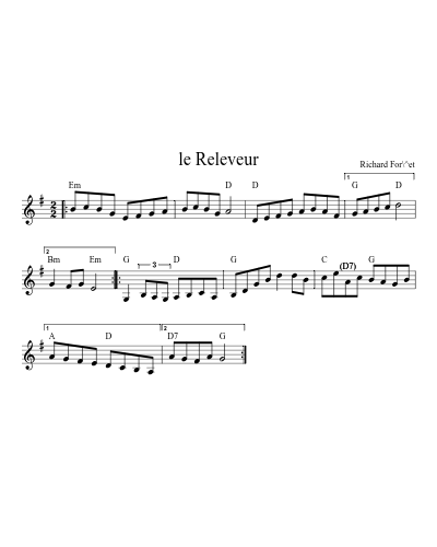 Le Releveur (Version 3)