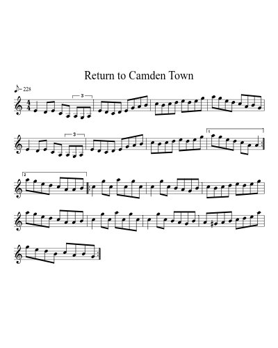 Return to Camden Town (Version 2)