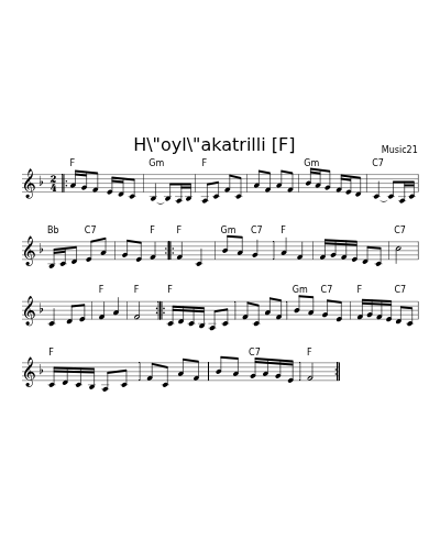 H\"oyl\"akatrilli   [F] (Revontulet)