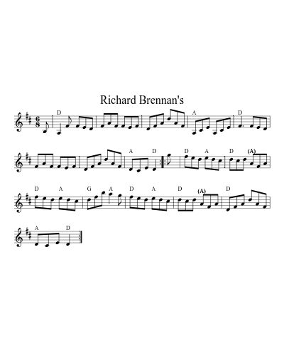 Richard Brennan's (Version 2)