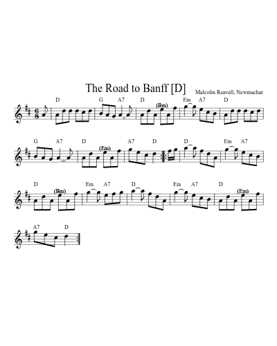 The Road to Banff   [D]