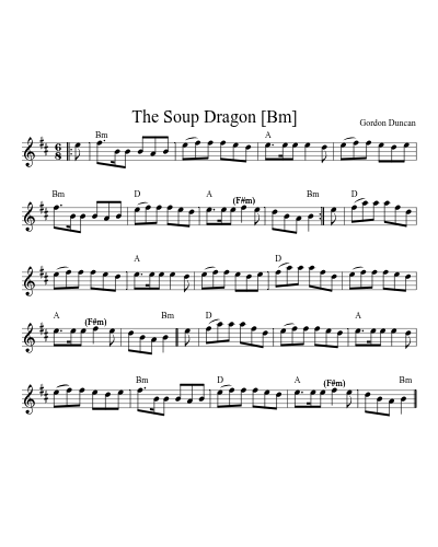 The Soup Dragon   [Bm]