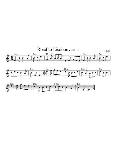 Road to Lisdoonvarna (Version 2)