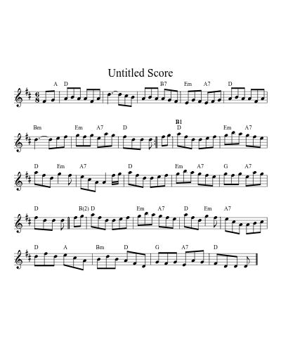 Road to Skye set A 32 3 sheet music preview