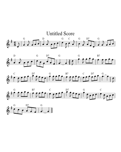 Roaring Jelly1 (Version 2) sheet music preview