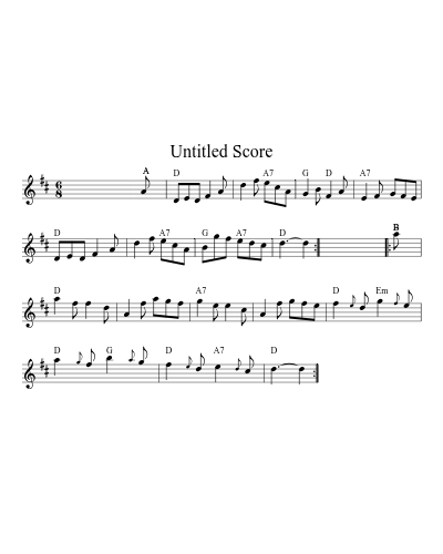 Roaring Jelly3 sheet music preview