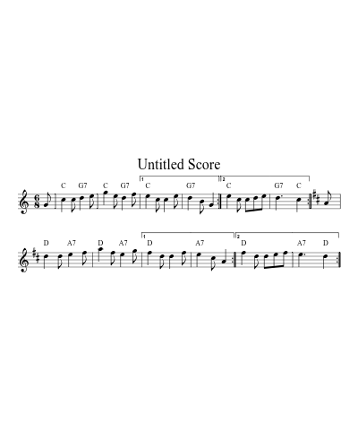 Roaring Jelly Xmas (Version 4) sheet music preview
