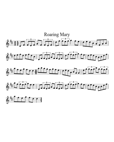 Roaring Mary (Version 4)