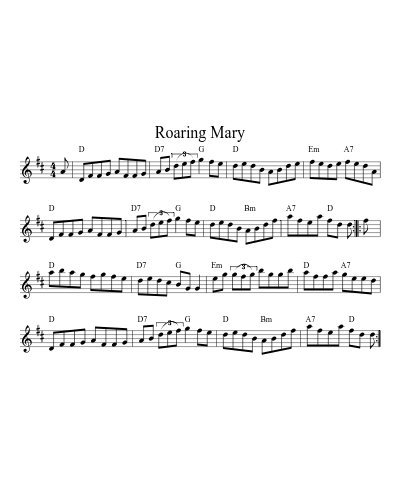 Roaring Mary (Version 5)