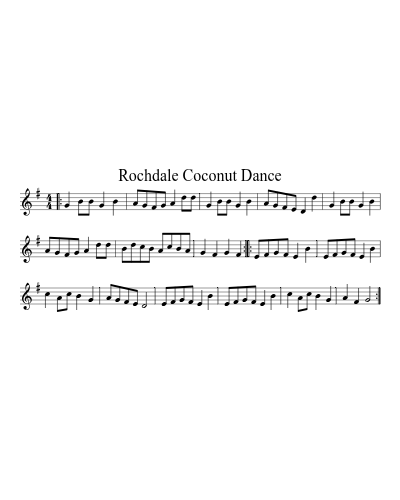 Rochdale Coconut Dance (Version 2)