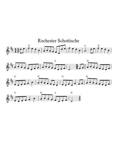 Rochester Schottische (Version 2)