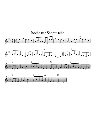Rochester Schottische (Version 3)