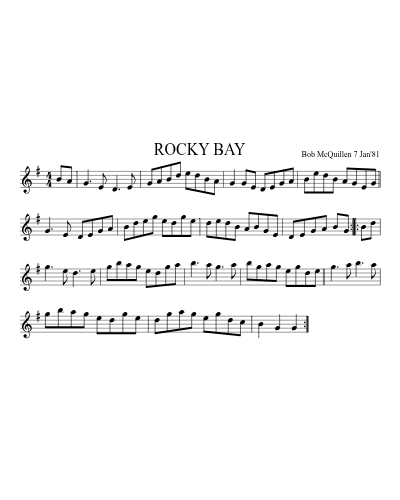 ROCKY BAY (Version 2)