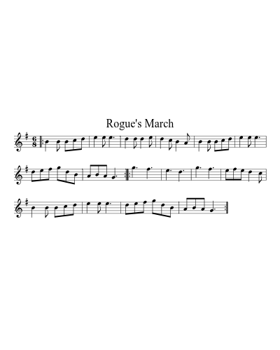 Rogue's March