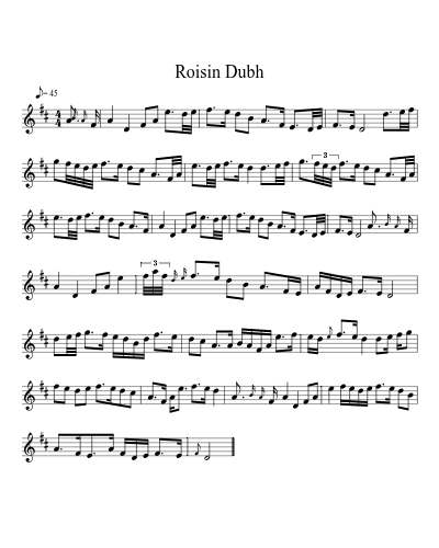 Roisin Dubh (Version 2)