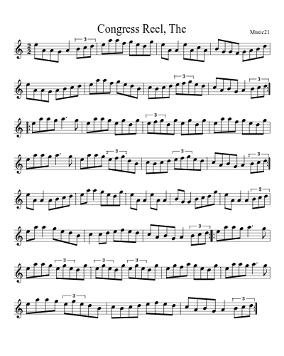 Congress Reel, The preview