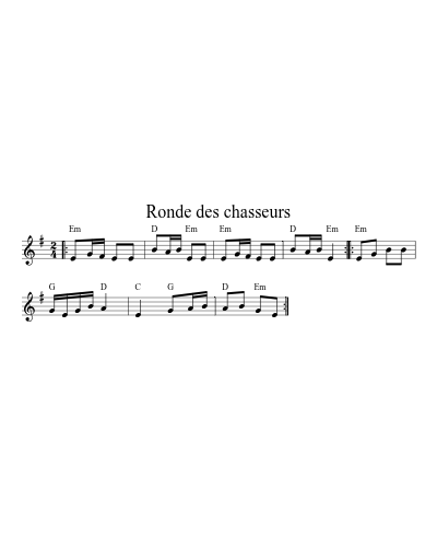 Ronde des chasseurs