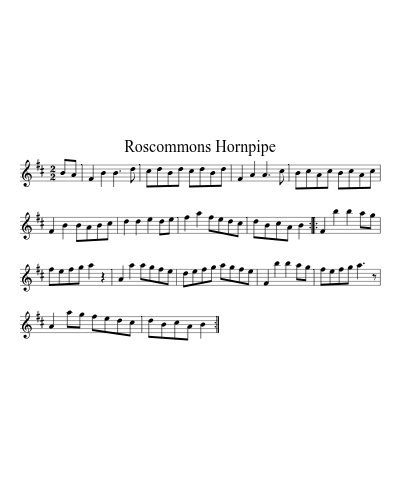 Roscommons Hornpipe preview
