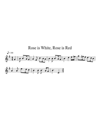 Rose is White, Rose is Red preview