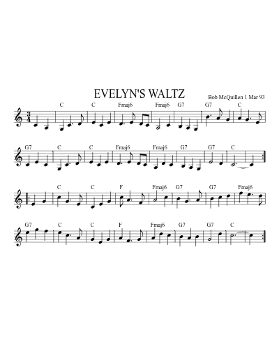 EVELYN'S WALTZ