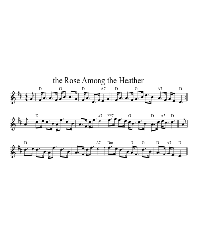 the Rose Among the Heather preview