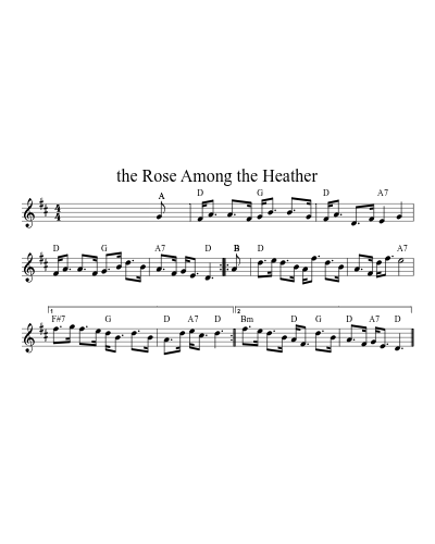 the Rose Among the Heather (Version 2)