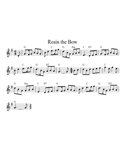 Rosin The Bow (Version 4)