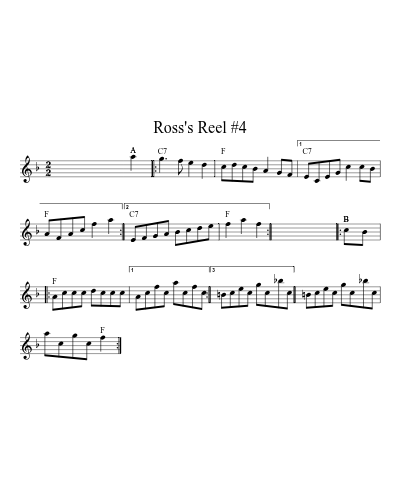 Ross's Reel #4 (Version 2)