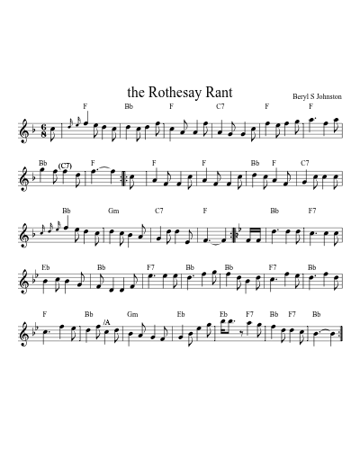 the Rothesay Rant (Version 3)